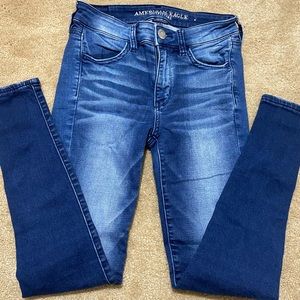 American eagle high rise skinny jeans